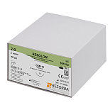 Нить хирургическая Resolon/45, атравмат. игла 1(5/0), DS-16, (Resorba). 36шт. Нить хирургическая Resolon/45, атравмат. игла 1(5/0), DS-16, (Resorba). 36шт.