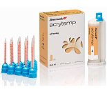 Acrytemp (Акритемр) - цвет А3 - пластмасса для изгот. коронок и мостов (картр.50мл.+12насадок) Zherm