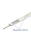 Ручка для скальпеля с линейкой №3 ,125мм, Apexmed