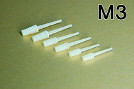 Штифты стекловолок. с объемной головкой № М1 (6шт.), ФОРМА