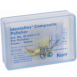 Полиры Identoflex №5021/12, пламя, желтые, для предвар.полировки (12 шт.).Kerr (БЕЗ НДС)