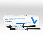 ТемпоФот - паста  высоковязкая ПРОЗРАЧНАЯ светового отверждения для временных пломб. 3гр. ВладМива