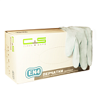 Перчатки XS(5-6) смотровые,текстур., NITRYL, с валиком (EN1),100шт..CLEAN+SAFE