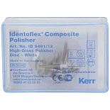 Полиры Identoflex №5491/12, для финирования и полировки, белые, 12 шт.диск..Kerr (Без НДС)