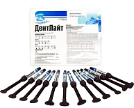 ДентЛайт(DentLight) набор - светоотверждаемый текучий композит (12 цв.) ВладМиВа ДентЛайт(DentLight) набор - светоотверждаемый текучий композит (12 цв.) ВладМиВа
