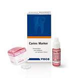 Caries Marker (Кариес Маркер) 2х3 мл - цветовой индикатор скрытого кариеса, VOCO Caries Marker (Кариес Маркер) 2х3 мл - цветовой индикатор скрытого кариеса, VOCO