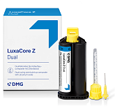 LuxaCore Z Dual (Люксакор) голубой - композит (1 карт.х 48 г., насадки), DMG LuxaCore Z Dual (Люксакор) голубой - композит (1 карт.х 48 г., насадки), DMG