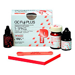 Fuji Plus (Фуджи Плюс) - (15гр порошка 7мл жидкости и 65мл дентина)GC A3 Fuji Plus (Фуджи Плюс) - (15гр порошка 7мл жидкости и 65мл дентина)GC A3