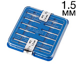 Штифты стекловолоконные рентгеноконтр.светопрониц.д/укрепления тканей зуба,Конус №3 (1.7) 12шт.. Э-С