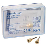 Щеточки Occlubrush для быстрой зеркальной полировки, "стандартная чашечка", 3 шт.,Kerr (БезНДС) Щеточки Occlubrush для быстрой зеркальной полировки, "стандартная чашечка", 3 шт.,Kerr (БезНДС)