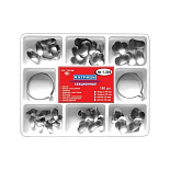 Набор матриц метал.(1.398)(т35) контурных секционных твердых 35 мкм. (100 шт.) "ТОР ВМ"(Без НДС)