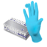Перчатки CONNECT , текстур., смотровые, ЛАТЕКСНЫЕ, S (6-6.5), 50 пар.TOP GLOVE