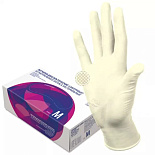 Перчатки смотр. латекс.TOP GLOVE нестерильные неопудренные XL (9)