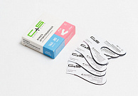 Артикул.бумага - полоски дугообразные,СИНИЕ, 80 мкм.,144 листа. С+S Артикул.бумага - полоски дугообразные,СИНИЕ, 80 мкм.,144 листа. С+S