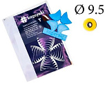 Диски шлифовальные RoundFiex, мягкие Т (оранжевые),9,5мм.,50 шт..Kagayaki