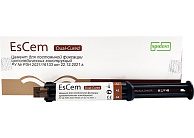 EsCem-цемент для постоянной фиксации ортопедических конструкций,A2 (8гр.х 1шпр.).Spident EsCem-цемент для постоянной фиксации ортопедических конструкций,A2 (8гр.х 1шпр.).Spident