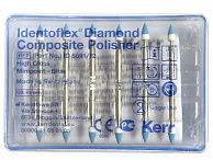 Полиры Identoflex Diamond №5691/12 для композитов, острый кончик, 12 шт..Kerr (Без НДС)