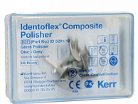 Полир. головки  Identoflex №5291/12, диск, серые, для предвар.полировки (12 шт.).Kerr