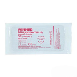 ПГЛА Полиглактин 910, 4/0,обратно-режущая игла,размер иглы 16 мм.,изгиб 3/8.,75 см.WINNER (НДС 10%)