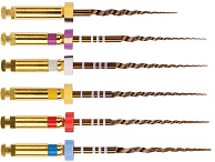 ProTaper GOLD- каналорасширители машинные, 25 мм.,F2 (6 шт) Maillefer ProTaper GOLD- каналорасширители машинные, 25 мм.,F2 (6 шт) Maillefer