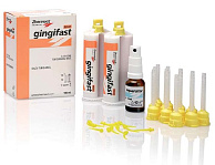 Gingifast Rigid - твердый А-силикон для воспроизведения десны (2 х 50ml.+ separator 10ml + насадки) Gingifast Rigid - твердый А-силикон для воспроизведения десны (2 х 50ml.+ separator 10ml + насадки)