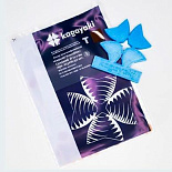 Диски шлифовальные RoundFiex, грубые Т (бордовые),12,7мм.,50 шт..Kagayaki