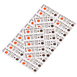 Интест-ПФ-А для режимов паровой стерилизации 121/20 , 126/10, 134/5 (500шт.), без журнала Интест-ПФ-А для режимов паровой стерилизации 121/20 , 126/10, 134/5 (500шт.), без журнала