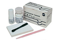 CX-Pius - стеклоиномерный цемент для постоянной фиксации  (35гр.+ 17 мл.). SHOFU