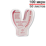 Артикул. бум. BK 54 толщ. 100мкм, 50 листов, красная,подкова, Bausch(НДС10%) Артикул. бум. BK 54 толщ. 100мкм, 50 листов, красная,подкова, Bausch(НДС10%)