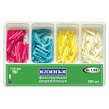 Клинья деревянные (1083) цветокод4-х типов (200шт) ТОР ВМ Клинья деревянные (1083) цветокод4-х типов (200шт) ТОР ВМ