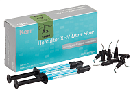 Herculite XRV Ultra Flow (Геркулайт) -C2,( шприц 2 гр.х 2 шт.+ насадки), Kerr